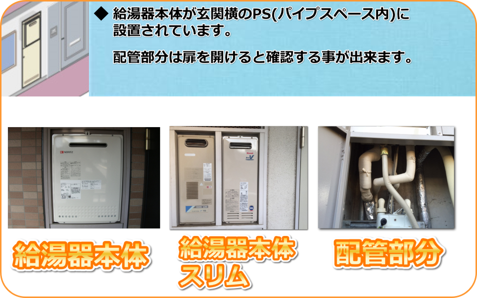 ボックス型給湯器からPS標準タイプに！ 住まいるコム東京営業所